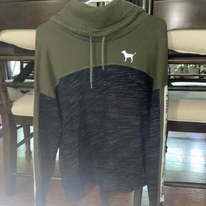 PINK, Turtle neck hoodie